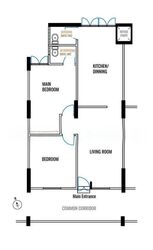 Blk 118 Kebun Baru Heights (Ang Mo Kio), HDB 3 Rooms #570099861